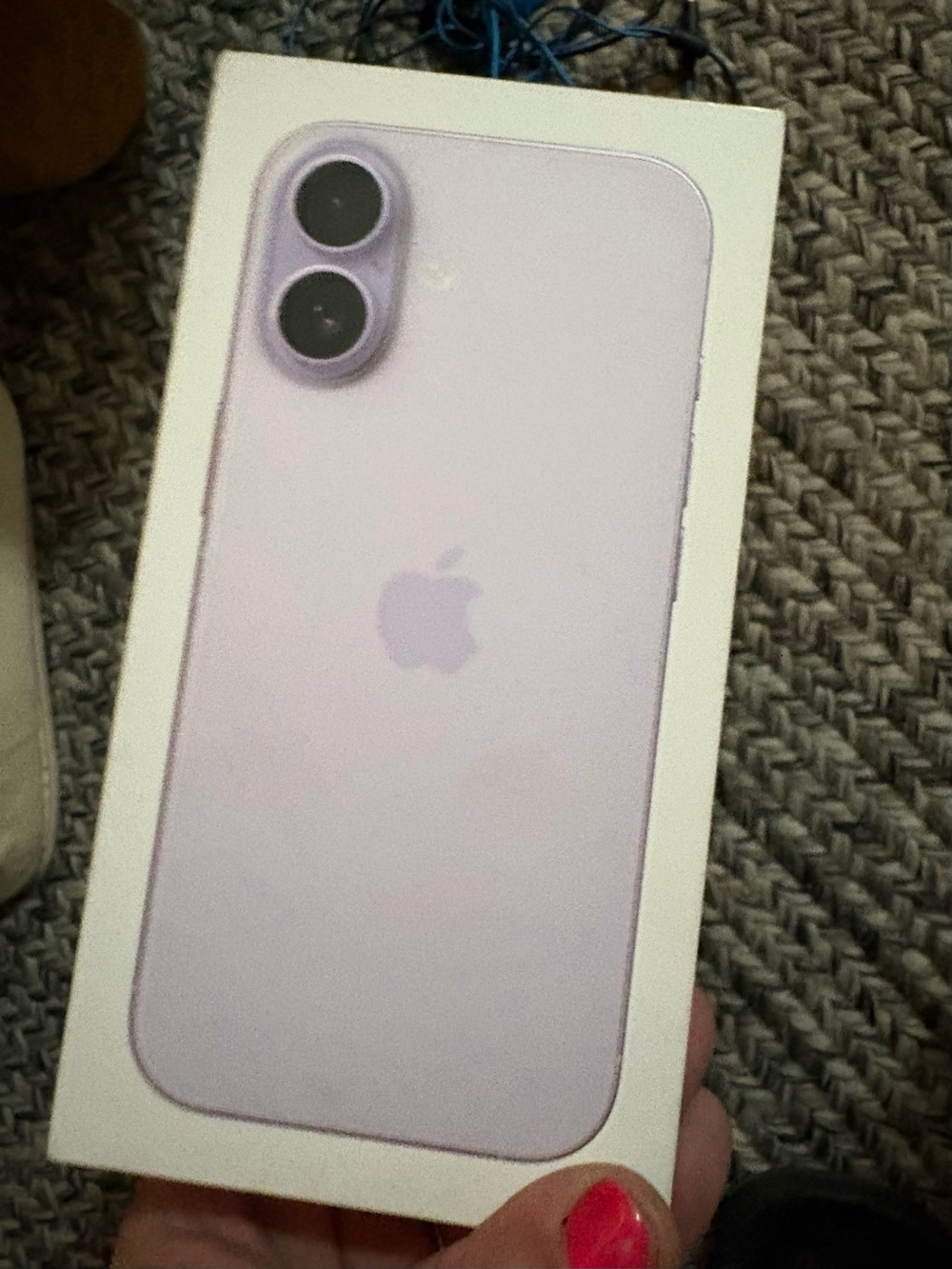 Apple iPhone 17- Purple box only